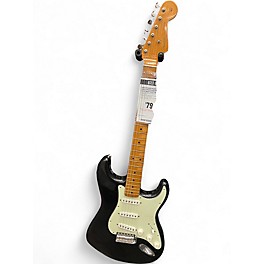Used Fender Road Worn 1950S Stratocaster Black Solid Body Electric Guitar
