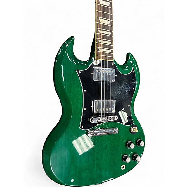 Used Gibson SG Standard Apple Green Solid Body Electric Guitar