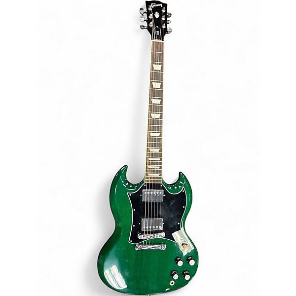 Used Gibson SG Standard Apple Green Solid Body Electric Guitar