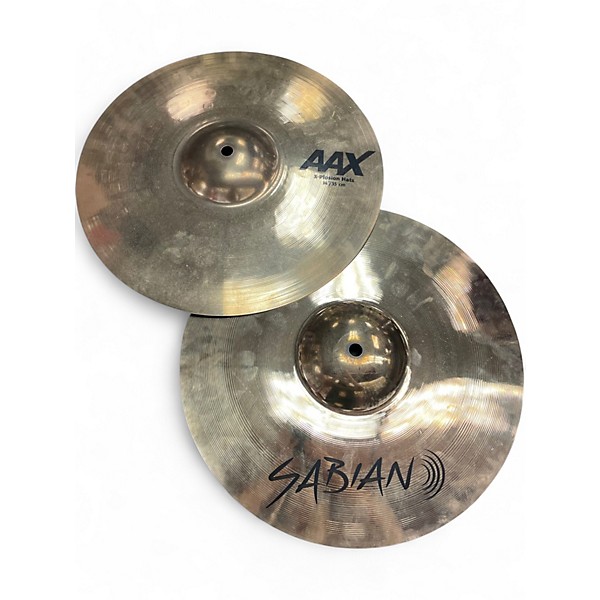 Used SABIAN 14in AAX Xplosion Hi Hat Pair Cymbal