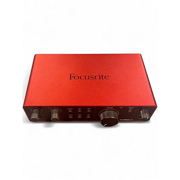 Used Focusrite Scarlett 2i2 Gen 4 Audio Interface