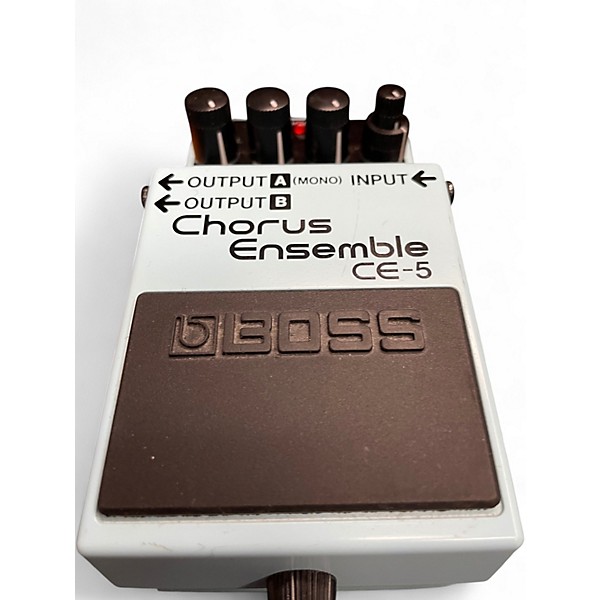 Used BOSS CE5 Chorus Ensemble Effect Pedal