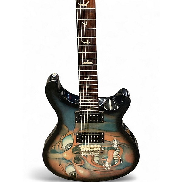 Used PRS schizoid SE Black Solid Body Electric Guitar