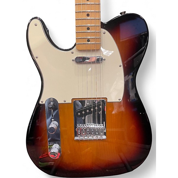 Used Fender Player II Telecaster Lefty Mahogany burst Solid Body Electric Guitar