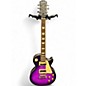 Used Epiphone classic les paul purple burst Solid Body Electric Guitar thumbnail