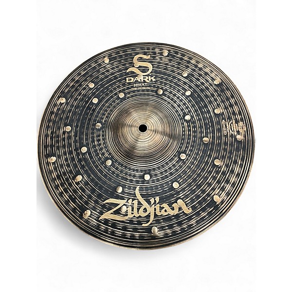 Used Zildjian 14in S Dark Hi Hat Pair Cymbal