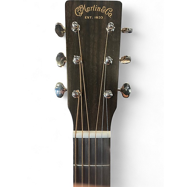 Used Martin D-X2E BILLY STRINGS Natural Acoustic Electric Guitar