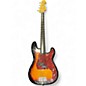 Used Squier Classic vibe 60s Fretless Precision Bass 3 Tone Sunburst Electric Bass Guitar