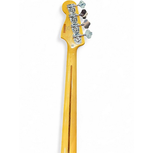 Used Squier Classic vibe 60s Fretless Precision Bass 3 Tone Sunburst Electric Bass Guitar