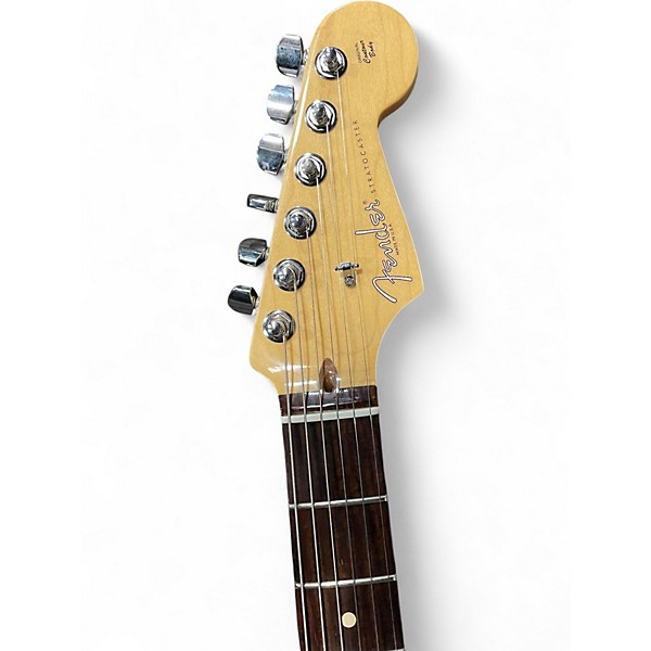Used Fender American Standard Stratocaster Alpine White Solid Body Electric Guitar
