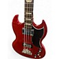 Used 2025 Gibson SG Bass Heritage Cherry Electric Bass Guitar