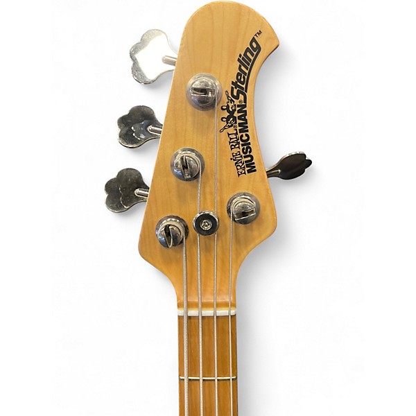 Used 2024 Ernie Ball Music Man Sterling 4 String Black Electric Bass Guitar