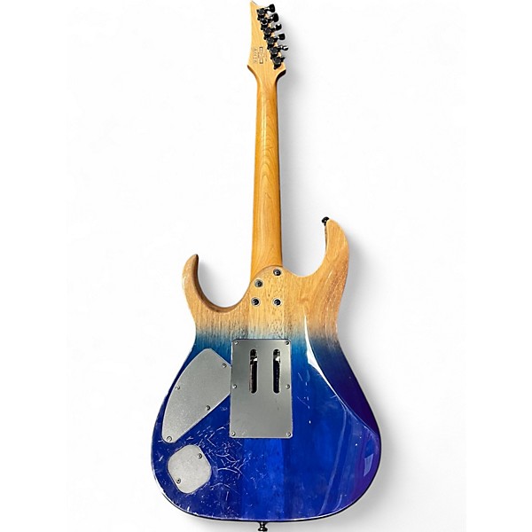 Used Ibanez RGA42HPT Blue Iceberg Graduation Solid Body Electric Guitar