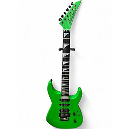 Used Jackson AMERICAN SRS SL3 SATIN SLIME GREEN Solid Body Electric Guitar