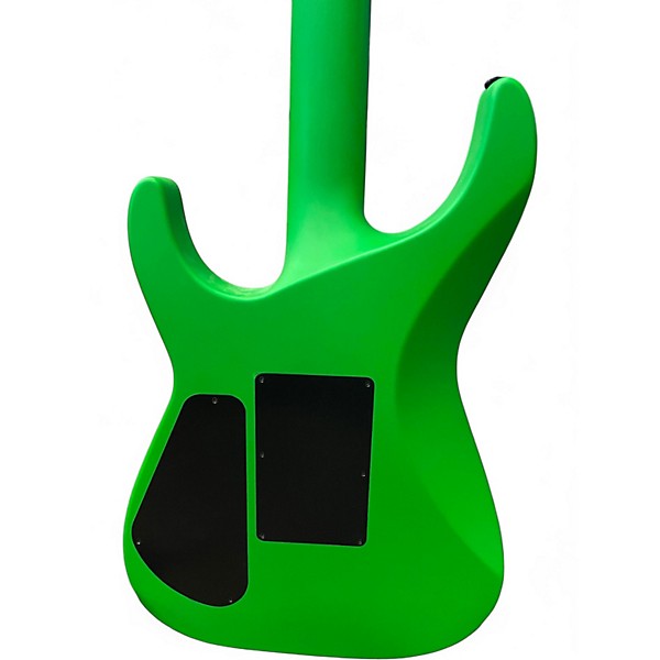 Used Jackson AMERICAN SRS SL3 SATIN  SLIME GREEN Solid Body Electric Guitar