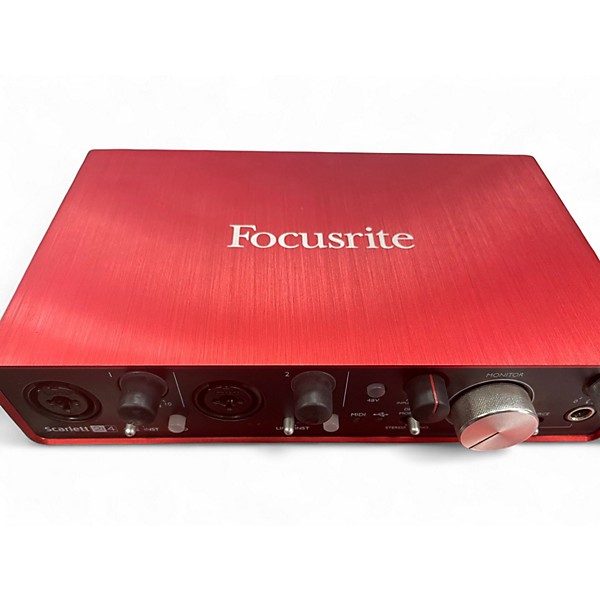 Used Focusrite Scarlett 2i4 Audio Interface