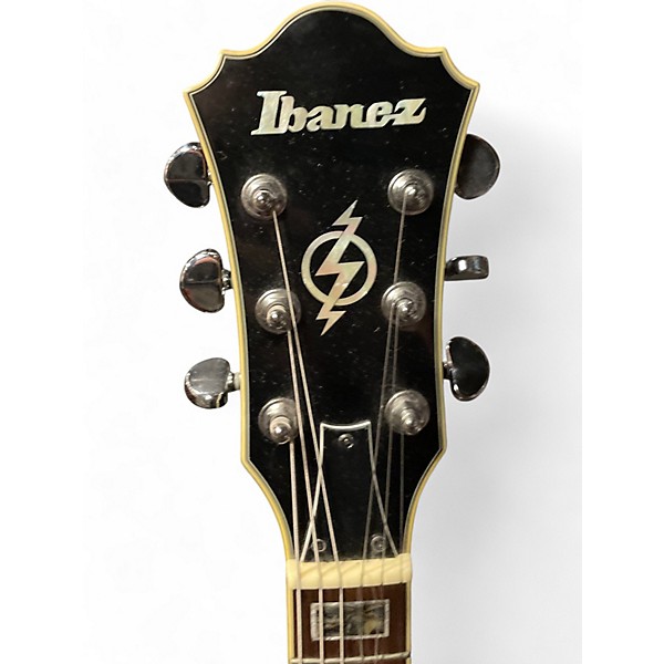 Used Ibanez AG86TRD1201 Trans Red Hollow Body Electric Guitar