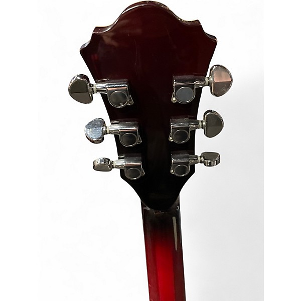 Used Ibanez AG86TRD1201 Trans Red Hollow Body Electric Guitar
