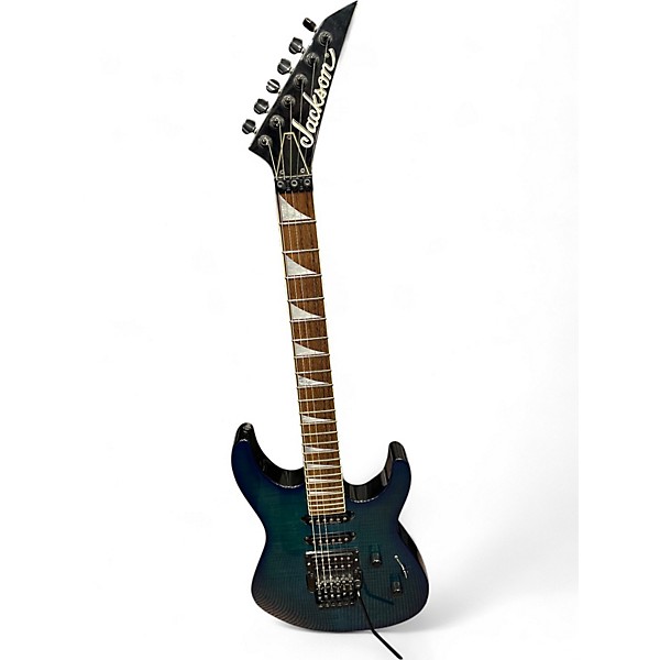 Used 2005 Jackson DK2 Pro Dinky Blue Solid Body Electric Guitar