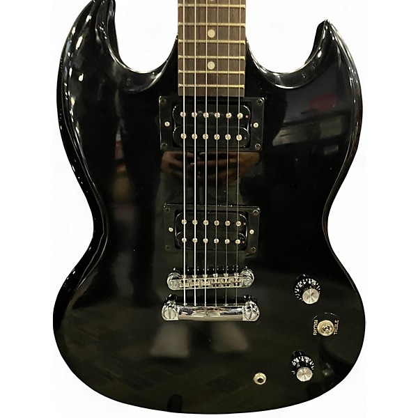 Used Epiphone SG Bully Flat Black Solid Body Electric Guitar