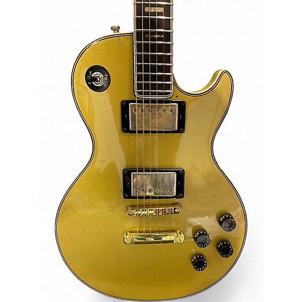 Used Ariel MIJ LP STYLE Metallic Gold Solid Body Electric Guitar