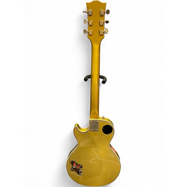 Used Ariel MIJ LP STYLE Metallic Gold Solid Body Electric Guitar
