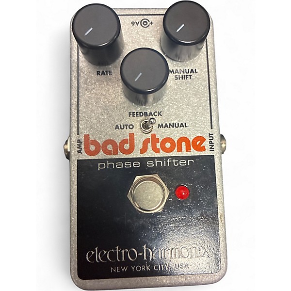 Used Electro-Harmonix Bad Stone Phase Shifter Effect Pedal
