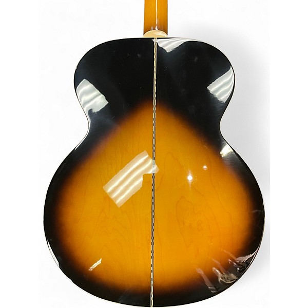 Used Epiphone J200 12 STRING INSPIRED BY GIBSON 2 Color Sunburst 12 String Acoustic Electric Guitar