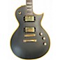 Used 2021 ESP LTD EC1000 Deluxe Black and Gold Solid Body Electric Guitar