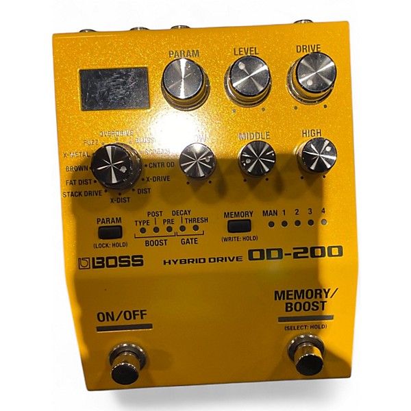 Used BOSS DD200 Digital Delay Effect Pedal