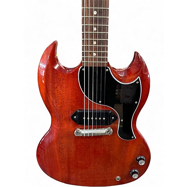 Used Gibson SG Junior Cherry Solid Body Electric Guitar