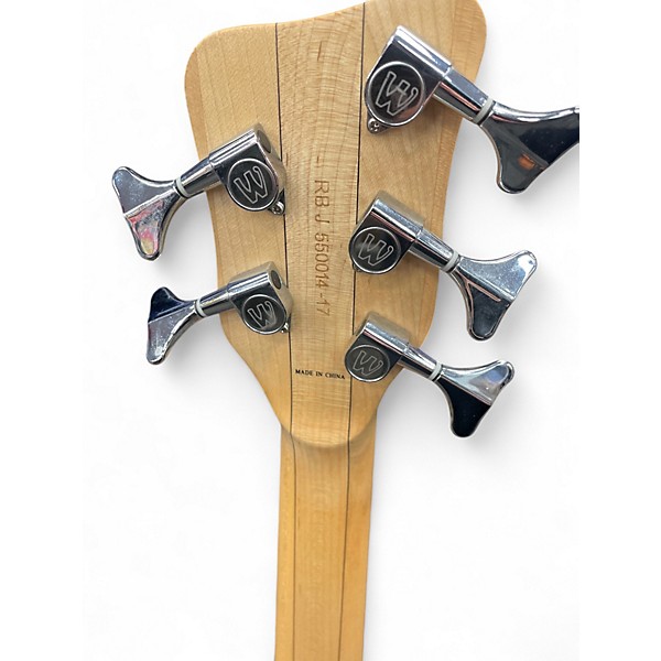Used Warwick RockBass Streamer Natural Electric Bass Guitar