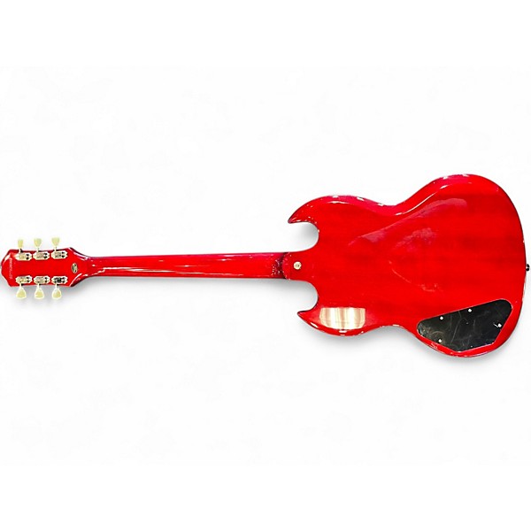 Used Epiphone SG Cherry Solid Body Electric Guitar