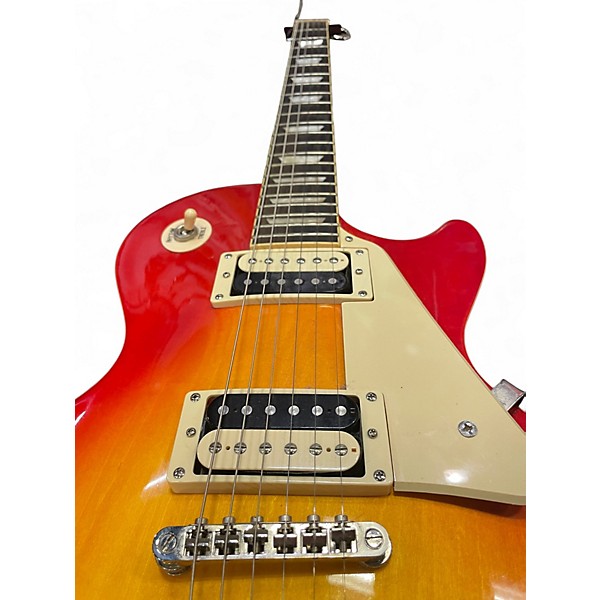 Used Epiphone Les Paul Traditional Pro Cherry Sunburst Solid Body Electric Guitar
