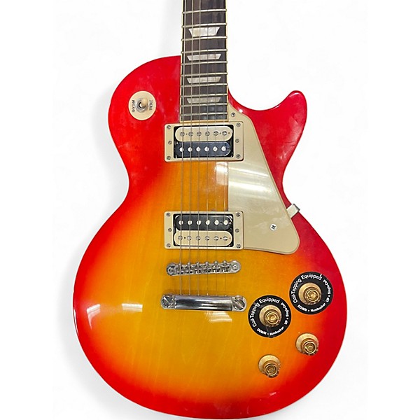 Used Epiphone Les Paul Traditional Pro Cherry Sunburst Solid Body Electric Guitar