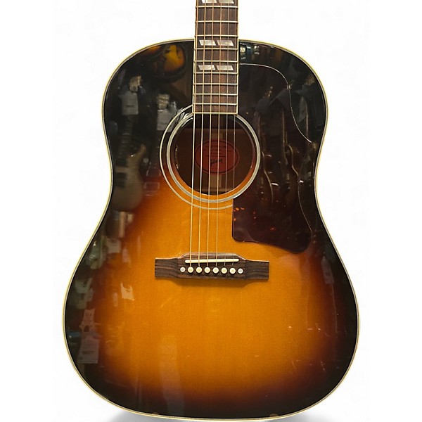 Used Gibson Southern Jumbo 2 Color Sunburst Acoustic Electric Guitar
