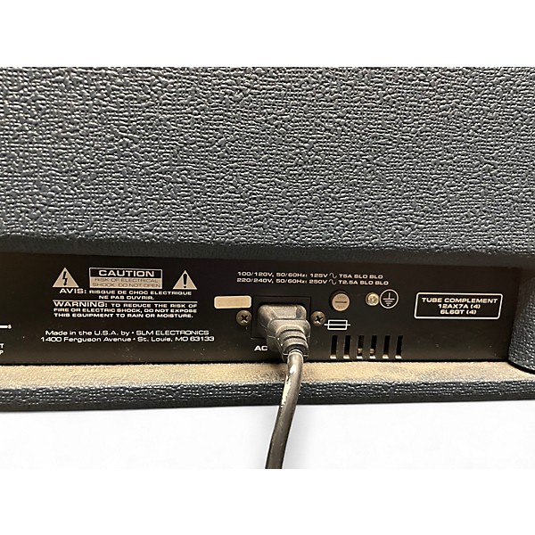 Used Crate BV120H Blue Voodoo 120W Tube Guitar Amp Head