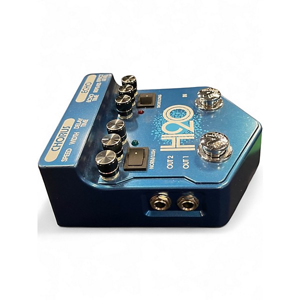 Used Visual Sound H2O Liquid Chorus Echo Effect Processor