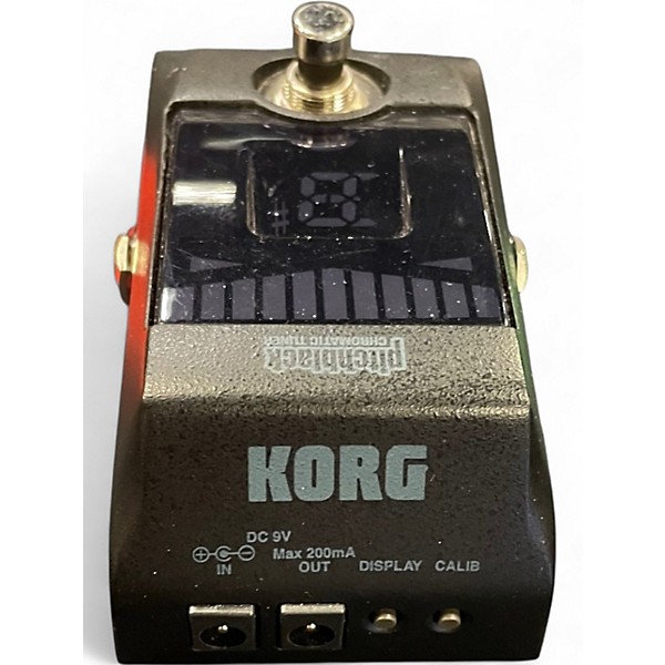 Used KORG PB01 Pitchblack Chromatic Tuner Pedal