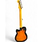 Used Reverend double agent OG 2 Tone Sunburst Solid Body Electric Guitar