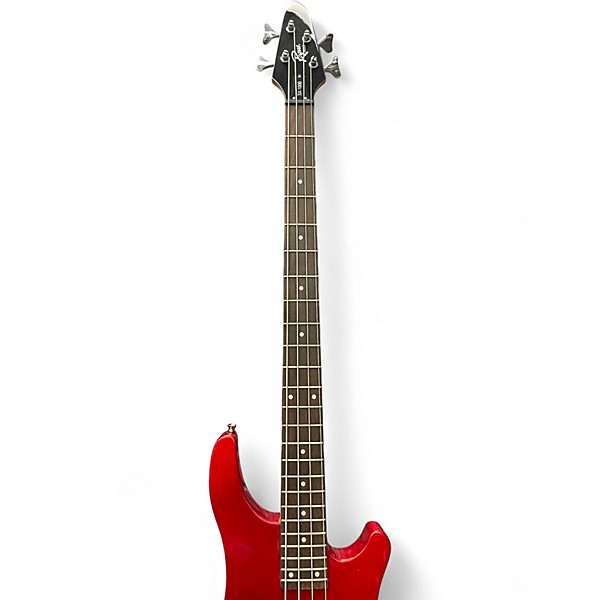 Used Rogue SX-100B Red Electric Bass Guitar