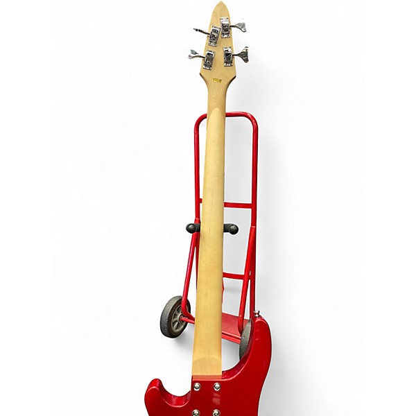 Used Rogue SX-100B Red Electric Bass Guitar