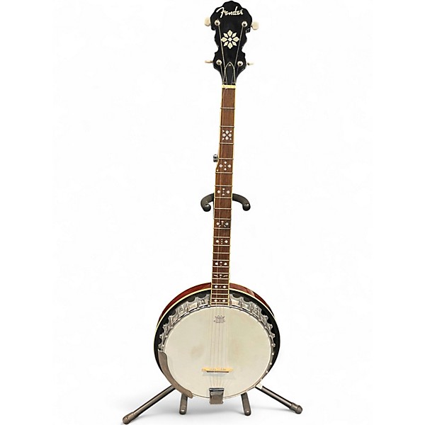 Used Fender FB54 5 String Natural Banjo