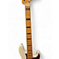 Used Fender American Ultra Jazz Bass V Artic Pearl Electric Bass Guitar