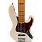 Used Fender American Ultra Jazz Bass V Artic Pearl Electric Bass Guitar