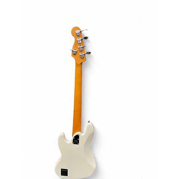 Used Fender American Ultra Jazz Bass V Artic Pearl Electric Bass Guitar