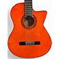 Used Washburn C5CE-A Natural Classical Acoustic Electric Guitar