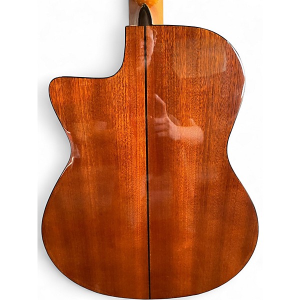 Used Washburn C5CE-A Natural Classical Acoustic Electric Guitar