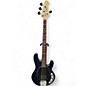 Used Sterling by Music Man Ray4 Baltic Blue Electric Bass Guitar thumbnail