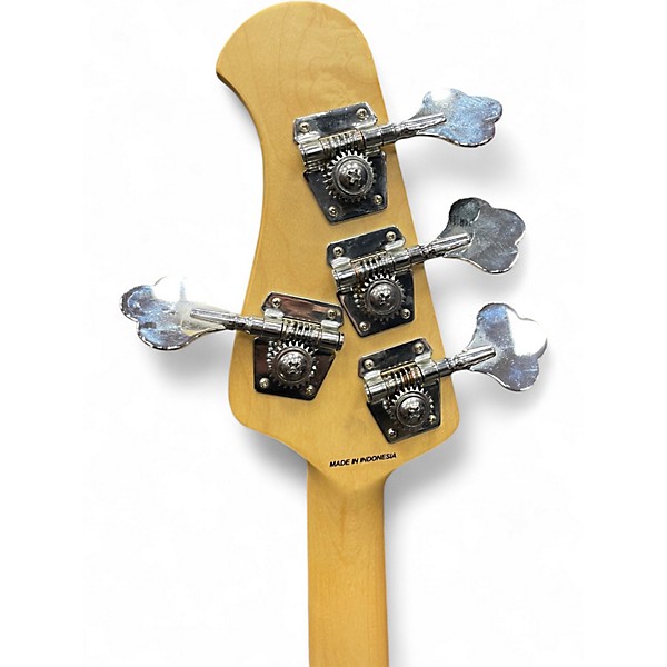 Used Sterling by Music Man Ray4 Baltic Blue Electric Bass Guitar